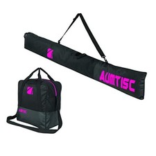 Ski and Boot Bag Combo for Air Travel Flying Two-Piece Snow Ski rose Padded