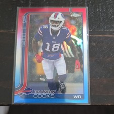 Topps 2025 Topps Chrome Brandin Cooks Red/White/Blue #217