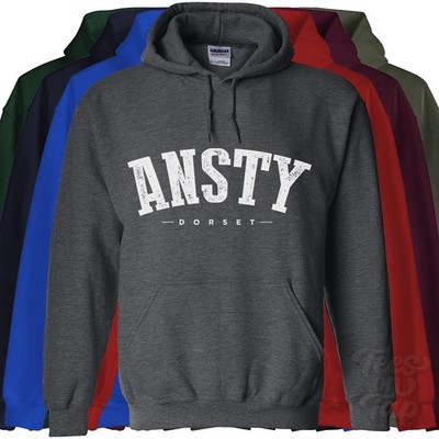 ANSTY DORSET HOODIE Hilton Melcombe Bingham England College Varsity Style