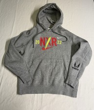 Nike NXR Cross Regionals Hoodie USATF Running Gray Mens Size Small
