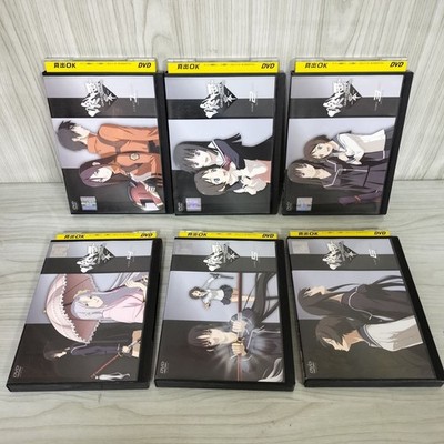 All 6 volumes DVD Ga-Rei Zero Director's Cut Edition
