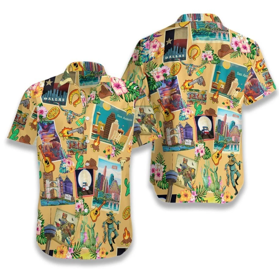 Texas Love Hawaiian Shirt 2
