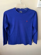 Polo Ralph Lauren Boys Cotton Long Sleeve Tee, Blue