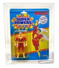 Vintage 1986 Kenner Super Powers Shazam AFA 80 Graded Card 3 33