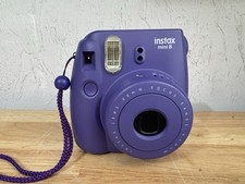 Fuji Instax Mini 8 Fujifilm fotocamera pellicola istantanea uva/viola