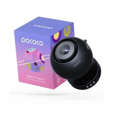 POCOCO Galaxy Star Projector with 2M-Pixel Lens & 5K Discs | Home Planetarium...