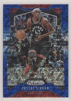 2019-20 Panini Prizm Fast Break Blue Prizm 77/175 Pascal Siakam #156 2yq