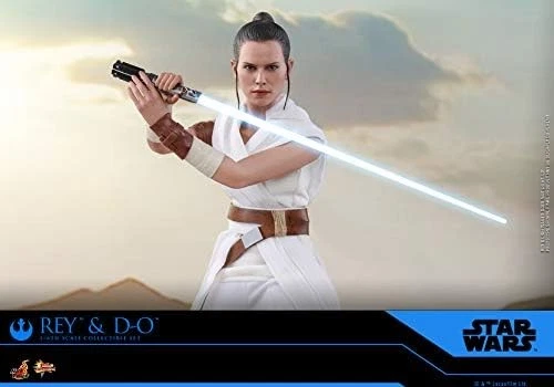 Obra maestra de la película Star Wars The Rise of Skywalker figura de acción Rey D-O Hot Toys Foto 2 de 4