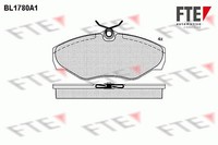 Fte Bremsbelagsatz, Scheibenbremse Vorderachse U.A. FüR Nissan, Opel, Renault