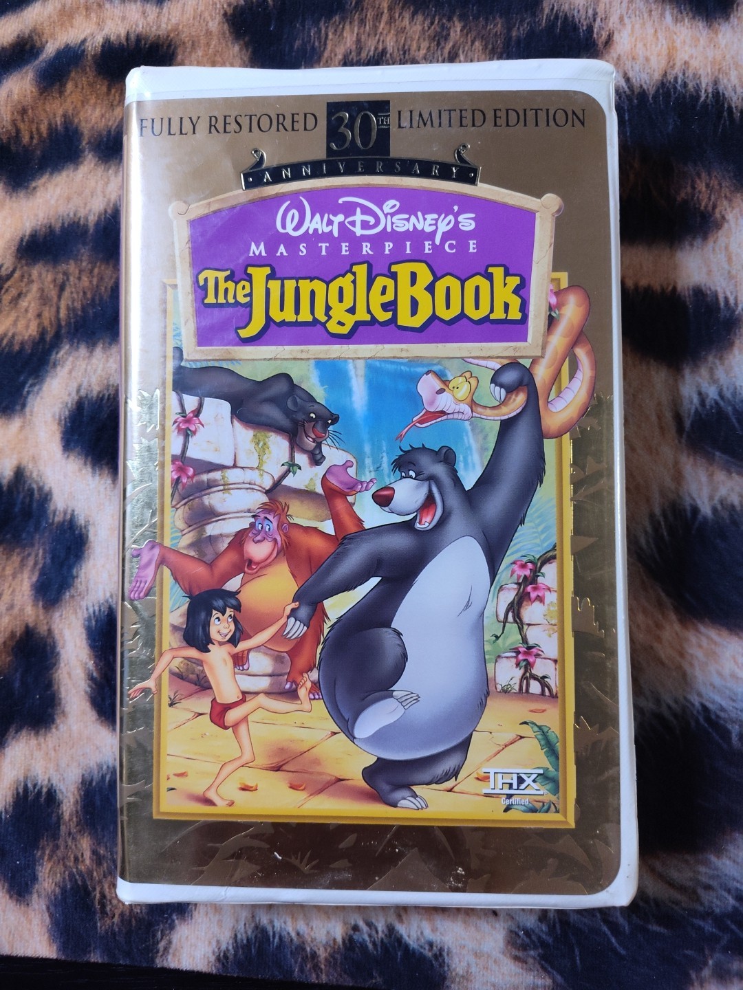 The Jungle Book VHS 1997 30th Anniversary Limited Edition Disney Like New
