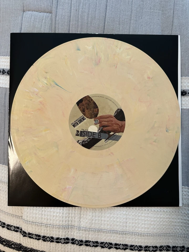 2012 Sleeping With Sirens Let's Cheers To This 1st Pressing Cream Vinyl LP - Image 3 of 4