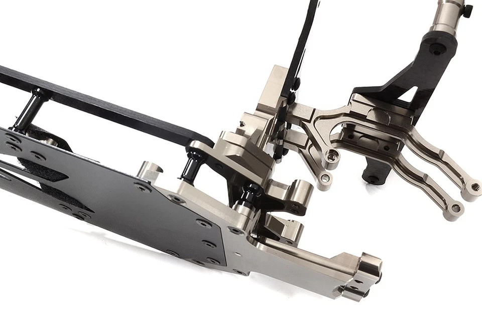 Alloy Chassis & Carbon Fiber Conversion Kit for Team Associated DR10 Drag - Image 4 of 4