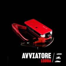 Avviatore Booster Drive 1500 Multifunzione 12V Auto Moto Barche 1500A - Miniatura 2