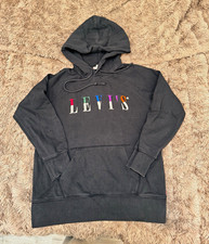 Levis Damen Kapuzenpullover Hoodie Grau bunte...