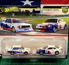 2025 HOT WHEELS PREMIUM CAR CULTURE 2 CAR SET BMW 320 GROUP 5 & 2001 BMW M3 GTR