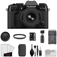 FUJIFILM X-T50 Mirrorless Camera XF 16-50mm f/2.8-4.8 Lens  Accessories