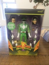 Super7  Mighty Morphin Power Rangers ULTIMATES   Green Ranger  Glow