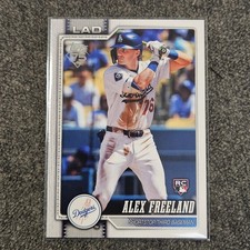 2026 Topps Series 1 Rookie Alex Freeland #74 RC Los Angeles Dodgers