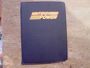 Vintage NINTENDO power Trading Cards Binder Album 18 Sleeve