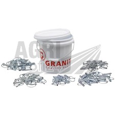 100 szt. Składany zestaw wtyczek do ciągnika Unimog Ø 4,5; 5,5; 7,5; 9,5; 11 mm ZESTAW