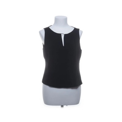 Laura Ashley, Top, Größe: 38, Schwarz, Acetat/Polyester, Einfarbig, Damen #J7m