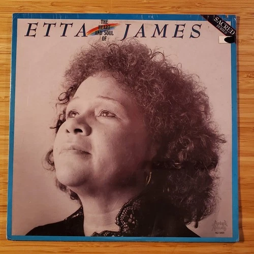 ETTA JAMES - The Heart and Soul of / '80s Gospel Soul SEALED LP