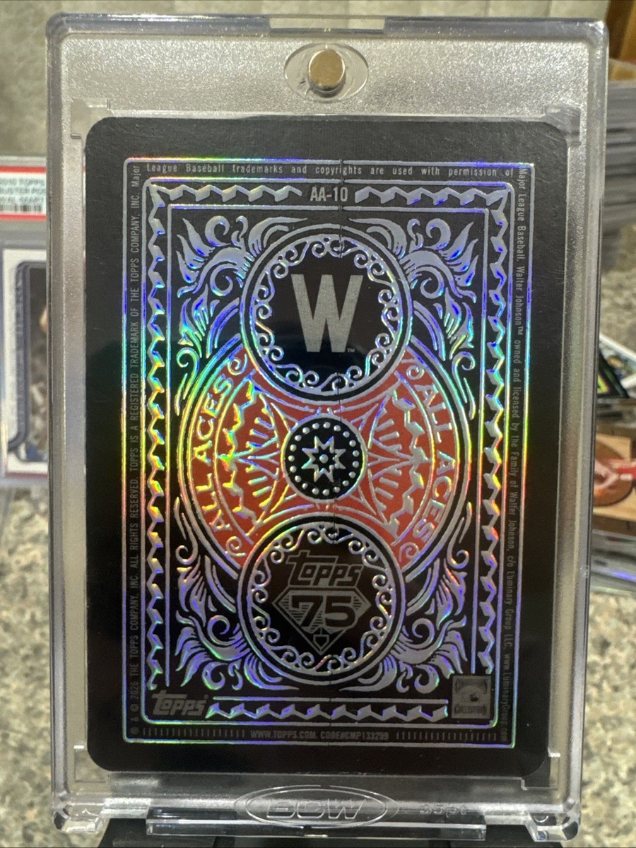 Walter Johnson ALL ACES 75周年記念TOPPS 2026 Walter Johnson ALL ACES 75周年記念TOPPS 2026 【公式通販】