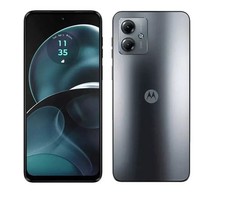 MOTOROLA MOTO G14 128GB 4G DUAL SIM STEEL GREY ANDROID SMART PHONE  UNLOCKED BLU