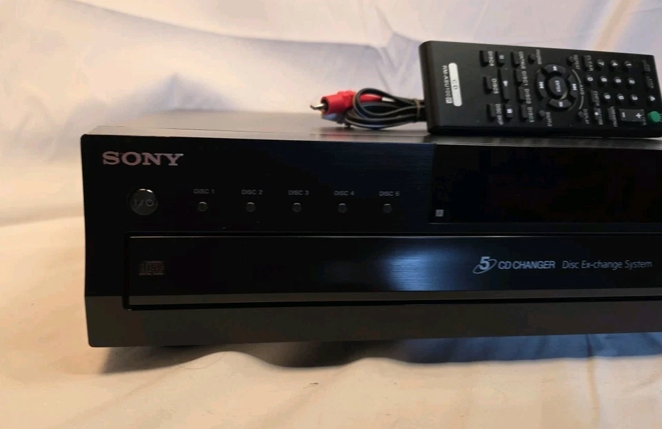 Sony CDP-CE500 5 Disc Changer USB Recorder CD Player Tested With Remote - Image 2 of 4