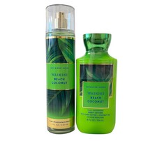 Bath  Body Works Waikiki Beach Coconut Mist  Body Lotion Set