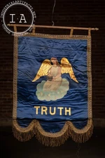 Antique Order of the Amaranth “Truth” Ceremonial Banner