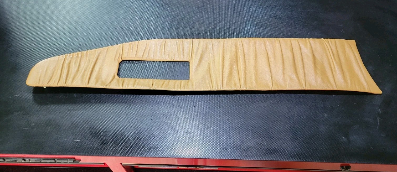 Driver Left Front Upper Door Panel Leather Insert Inlay Chrysler TC Maserati
