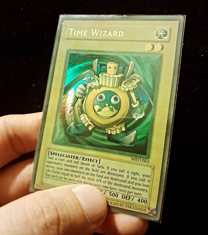 Time Wizard MRD (Heavy Faded) Near Mint - Immagine 2 di 4