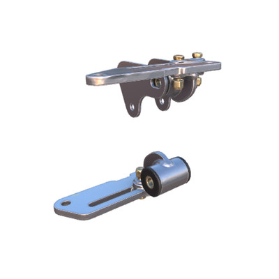 Total Control Products Adjustable Motor Mount Pair Mustang