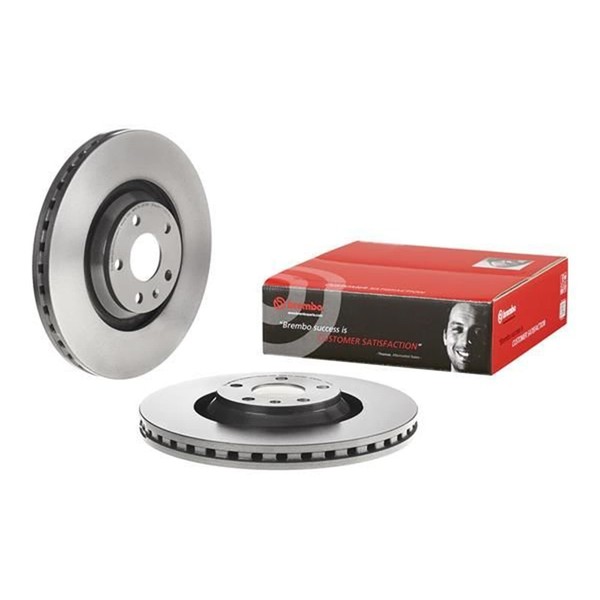 2X Brembo Bremsscheiben 340Mm InnenbelÜFtet Vorne Passend FÜR Audi TT-image