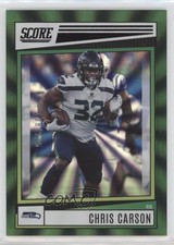 2022 Score Spokes /125 Chris Carson #175 0zb0