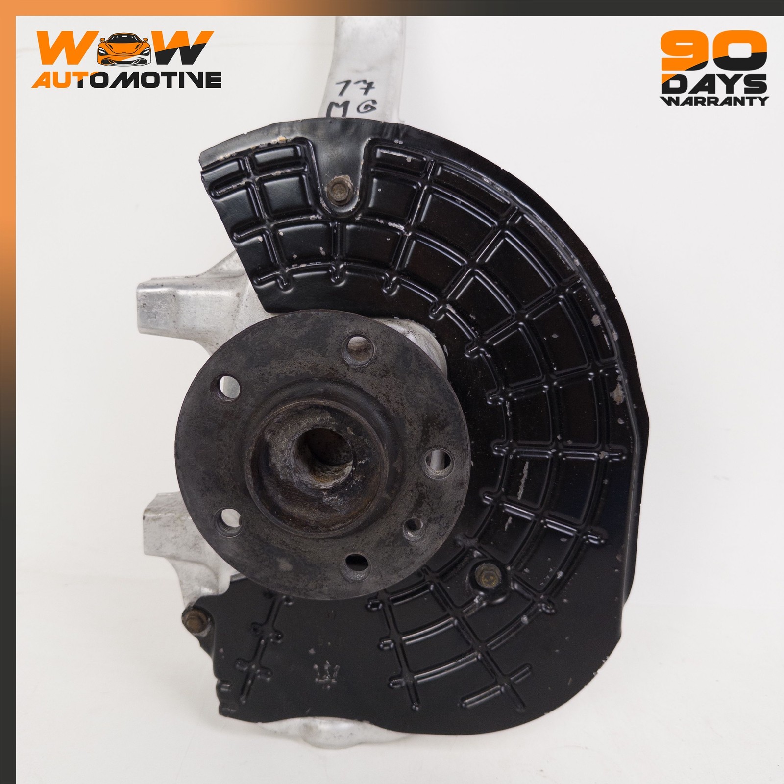 13-19 MASERATI GHIBLI QUATTROPORTE FRONT LEFT KNUCKLE SPINDLE ASSEMBLY OEM