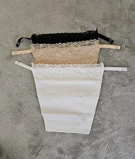 As seen on TV Cami Secret Clip on Camisoles White Black Tan Adjustable One Size