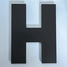 8 Inch Large House Numbers Black Modern Home Address Signage for Outside Wide...