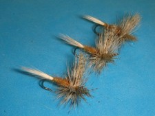 FLY FISHING FLIES - MARCH BROWN [VARIANT] size #14 (6 Pcs.)