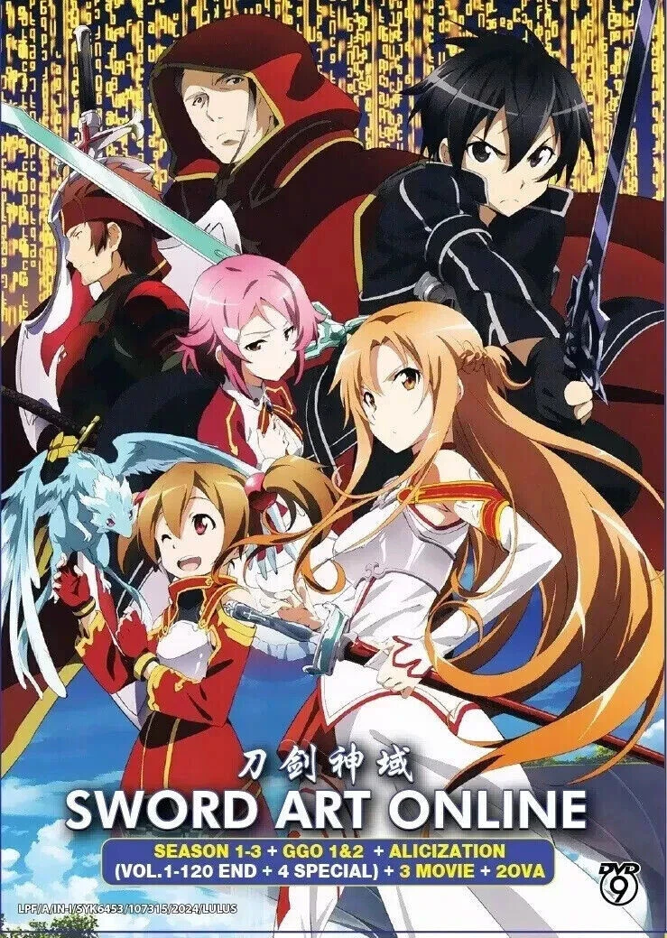 Sword Art Online DVDs for sale | eBay