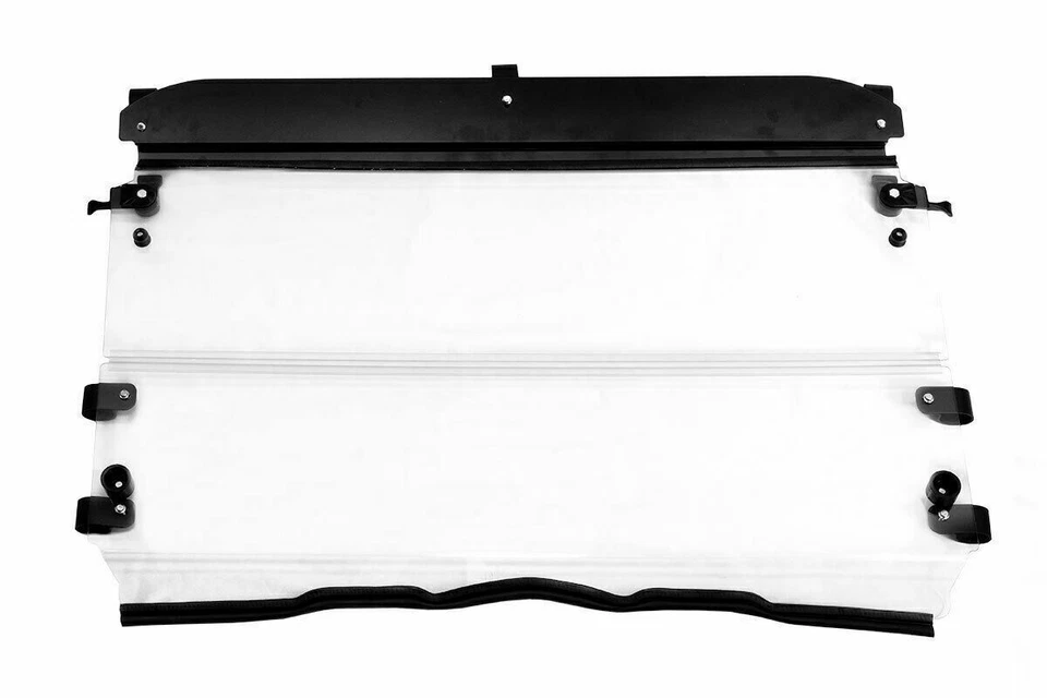 Polaris Ranger Full Size 500 Front Folding Flip Down Windshield 2009-2010 Foto 2 de 4