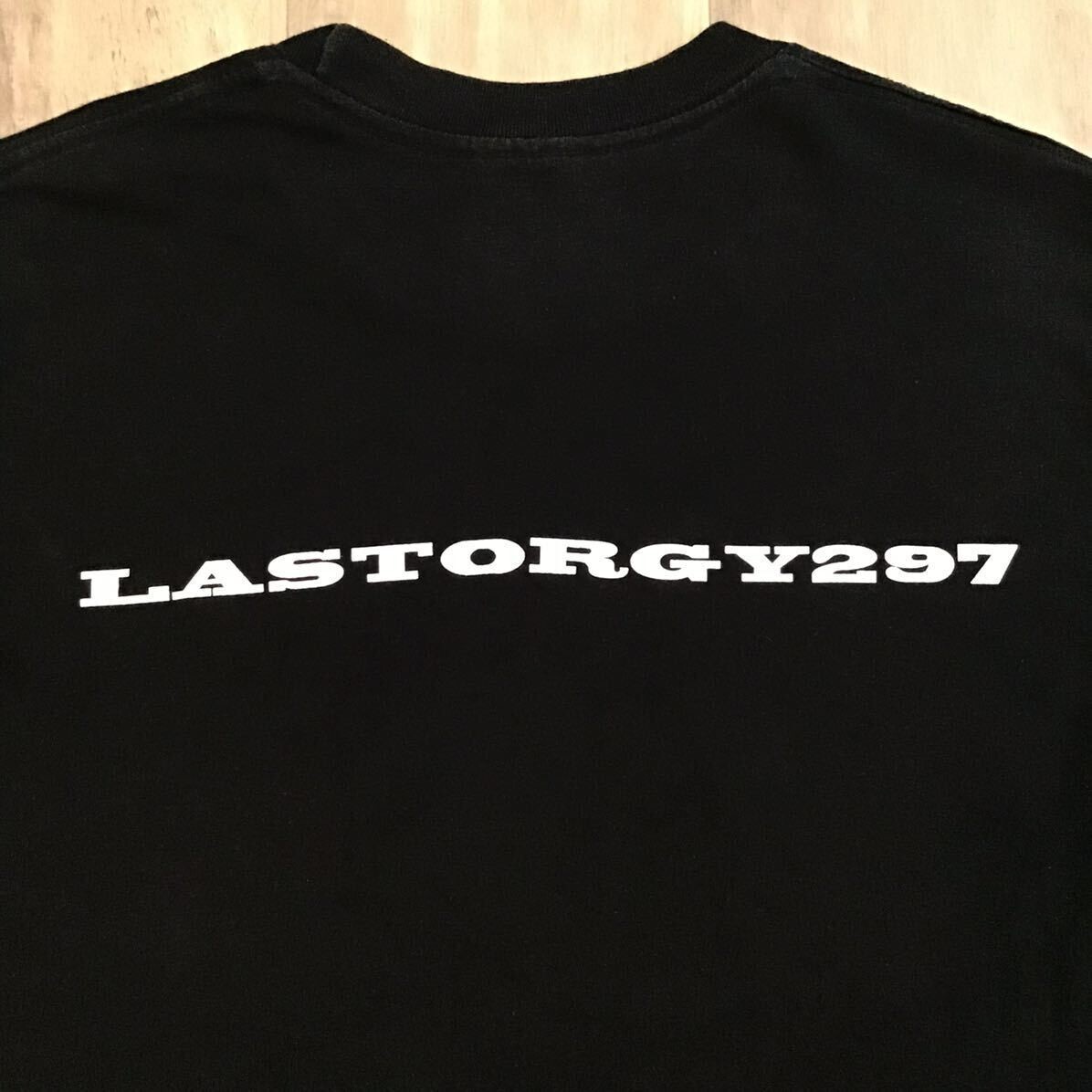 1997 BAPE LAST ORGY 2 T-shirt NOWHERE Undercover NIGO Black A