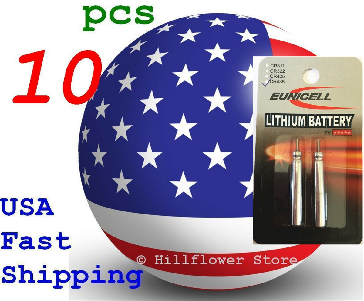 10 Batterie Al Litio CR435 (5 Blister Da X 2 Batterie) Per LED - Foto 6