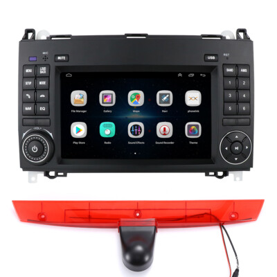 Navigation 7'' Car Radio GPS + Rear View Camera For Mercedes Benz Vito W639 Tailgate