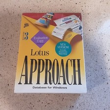 Base de datos Lotus Approach para Windows…