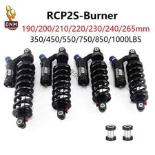 DNM Rear Shock MTB Bicycle Coil Shock Suspension 190/200/210/220/230/240/265mm