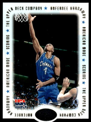 1996 Upper Deck USA #A1 Anfernee Hardaway BASKETBALL USA | eBay