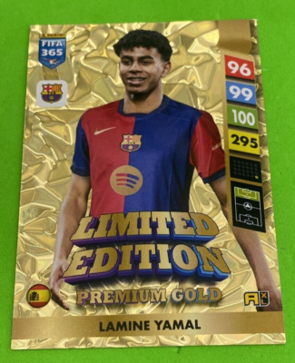 💥 Adrenalyn FIFA 365 2025 LAMINE YAMAL Barcelona limited edition