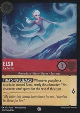 Cold Foil Elsa - Ice Surfer 109/204 Common Disney Lorcana